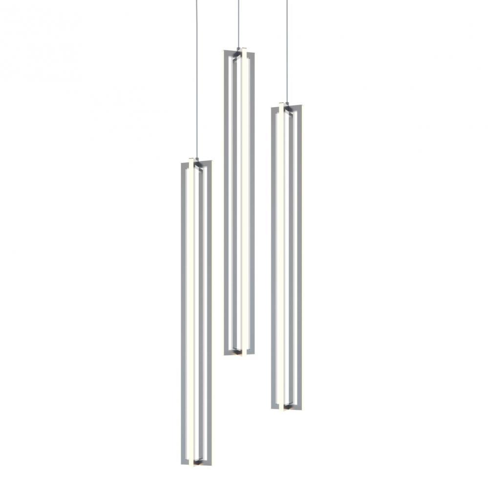 Cass 3 Light Medium Round Pendant