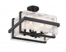 Minka-Lavery 3616-66A - Cloud Break - 4lt Semi-flush