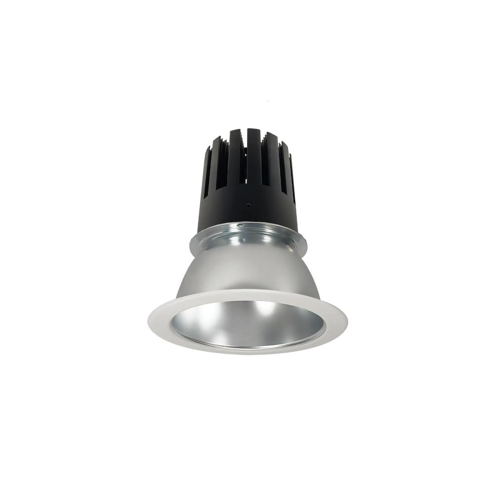 4&#34; Sapphire III Round Open Reflector, 2500lm, 3000K, Flood Optic, Diffused Clear Reflector/Matte