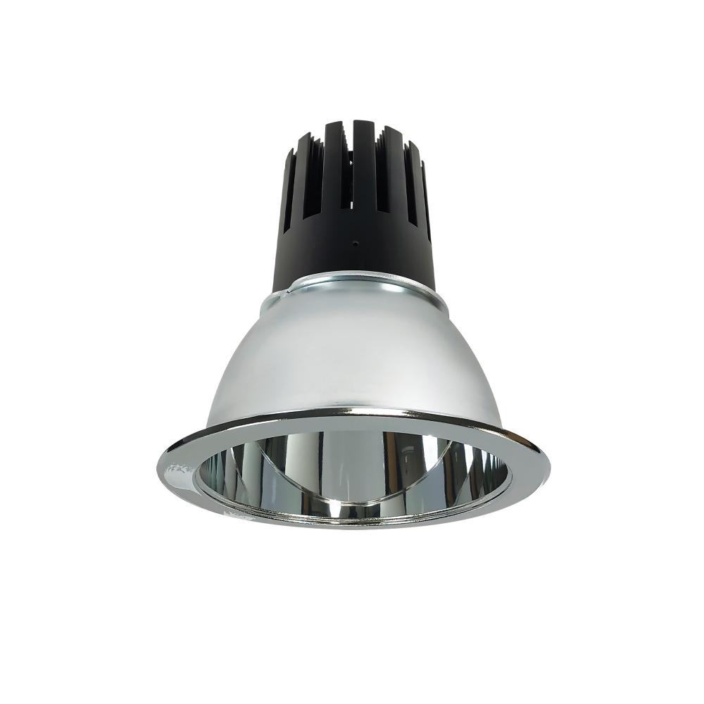6&#34; Sapphire III Round Open Reflector, 4500lm, 4000K, Flood Optic, Clear Reflector/Clear Flange