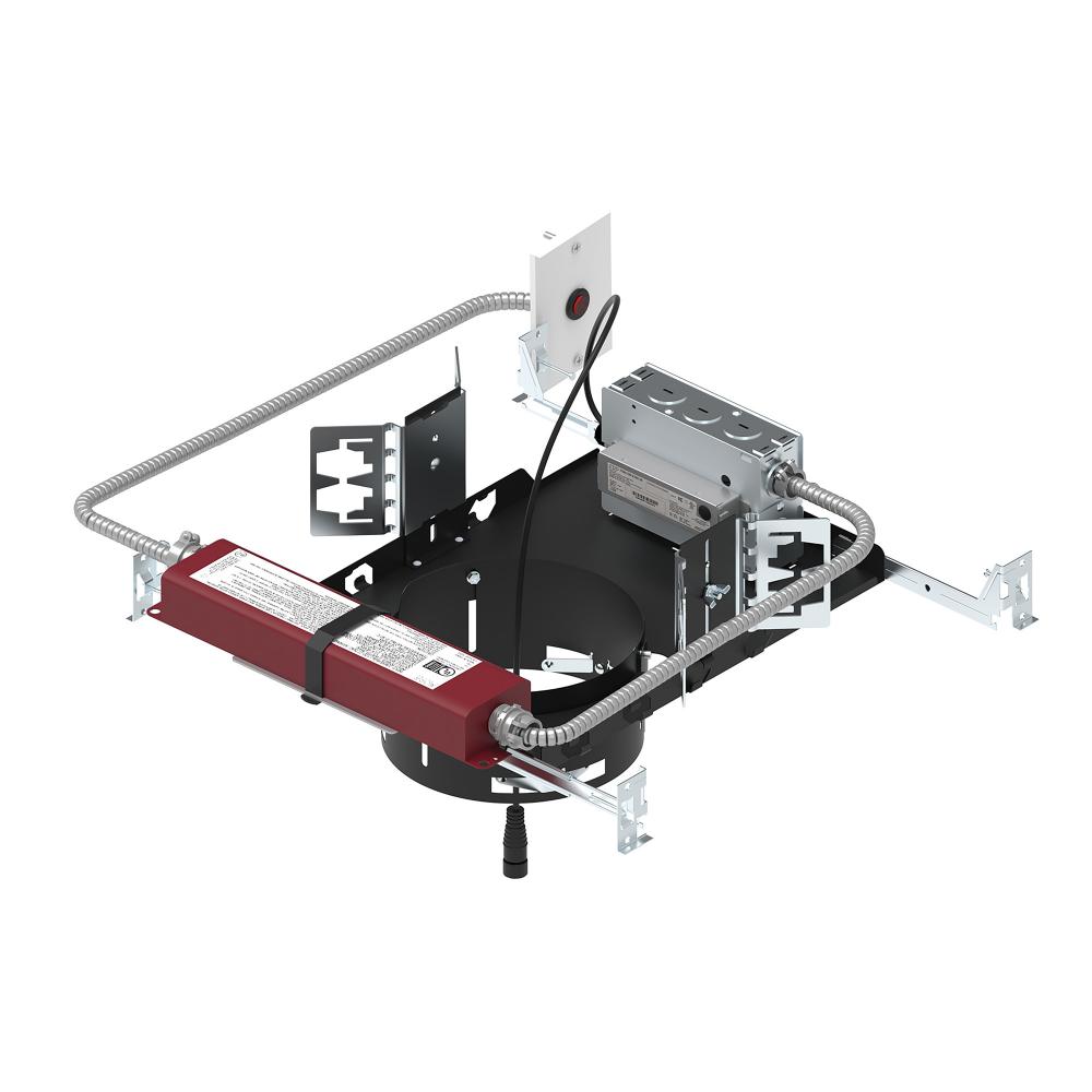 6&#34; Sapphire III Non-IC New Construction Housing w/ Remote Test Switch EM Driver, 18W / 1500lm,
