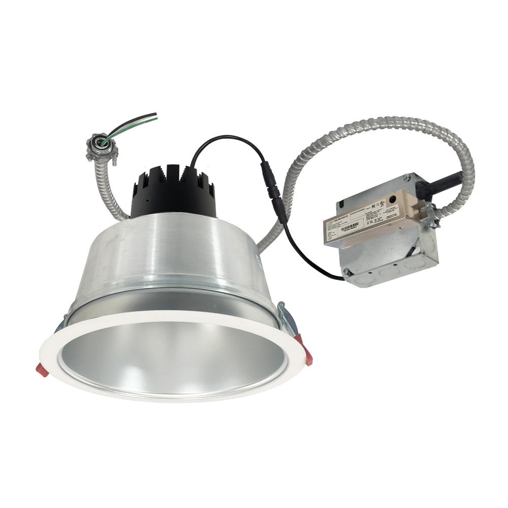 8&#34; Sapphire III Retrofit, Diffused Clear Reflector/Matte Powder White Flange, 120V; Phase
