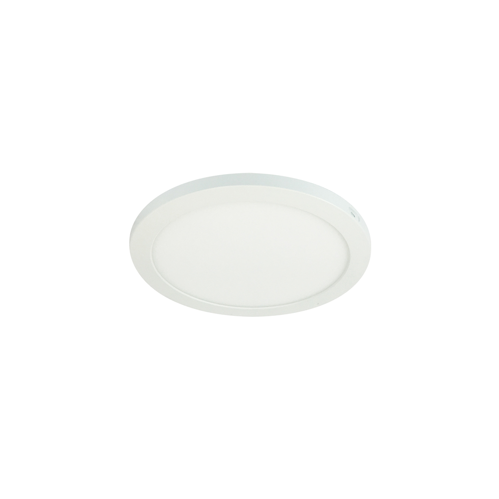 8&#34; ELO+ Surface Mounted LED, 1100lm / 18W, 3000K, 90+ CRI, 120V Triac/ELV Dimming, White