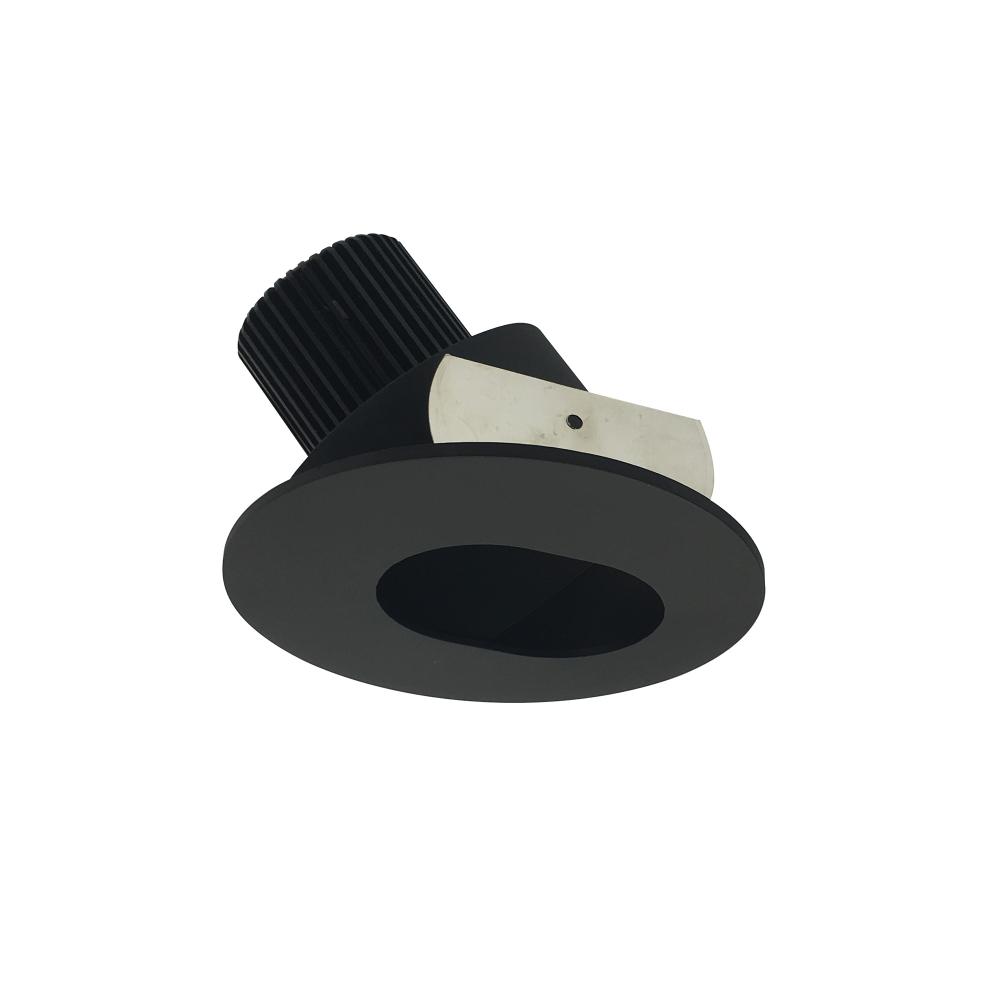 4&#34; Iolite LED Round Adjustable Slot Aperture, 10-Degree Optic, 750lm / 12W, 3500K, Black Slot