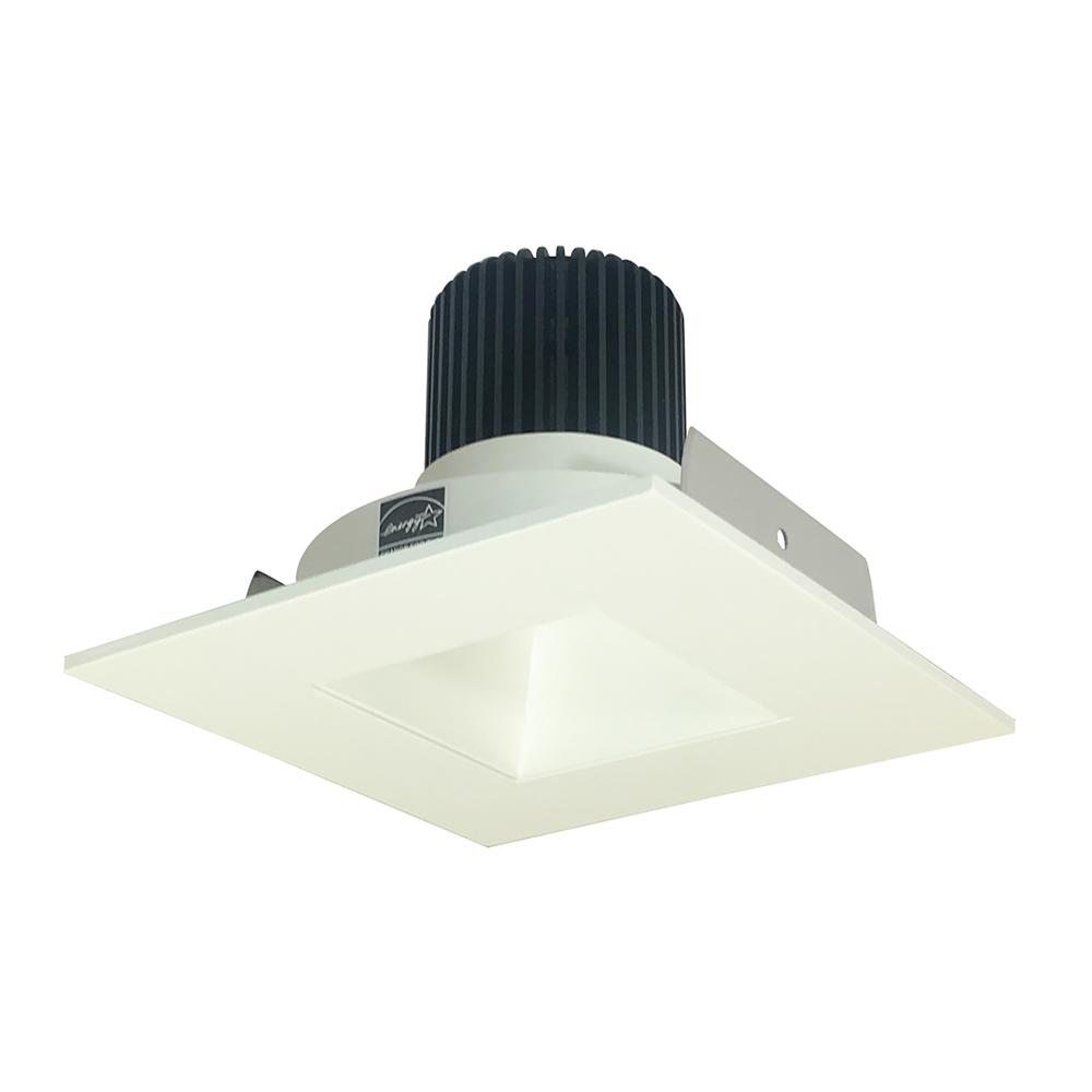 4&#34; Iolite LED Square Reflector with Square Aperture, 800lm / 14W, 5000K, White Reflector / White