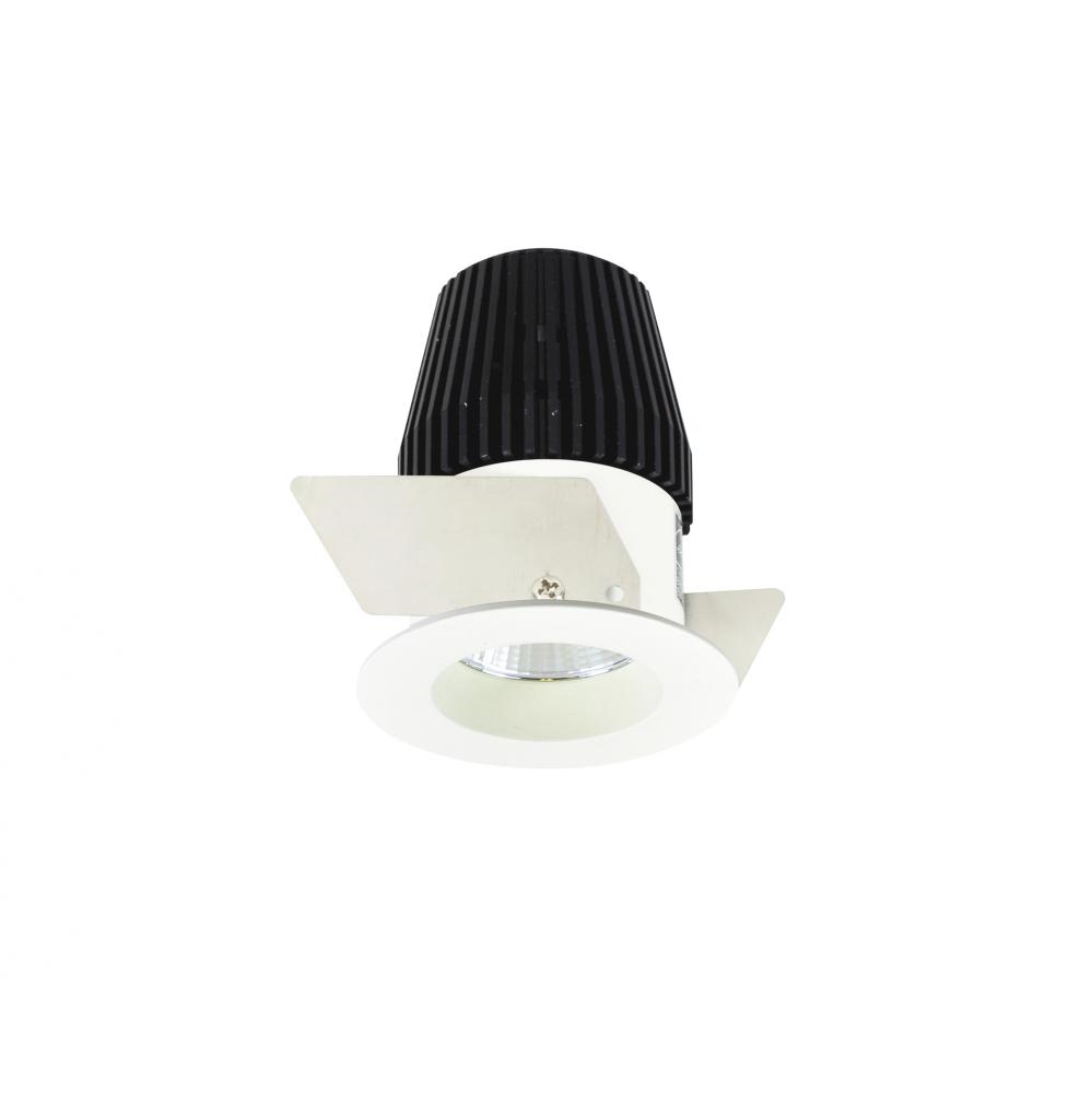 1&#34; Iolite LED BWF Round Reflector, 600lm, 3500K, Matte Powder White Reflector / Matte Powder