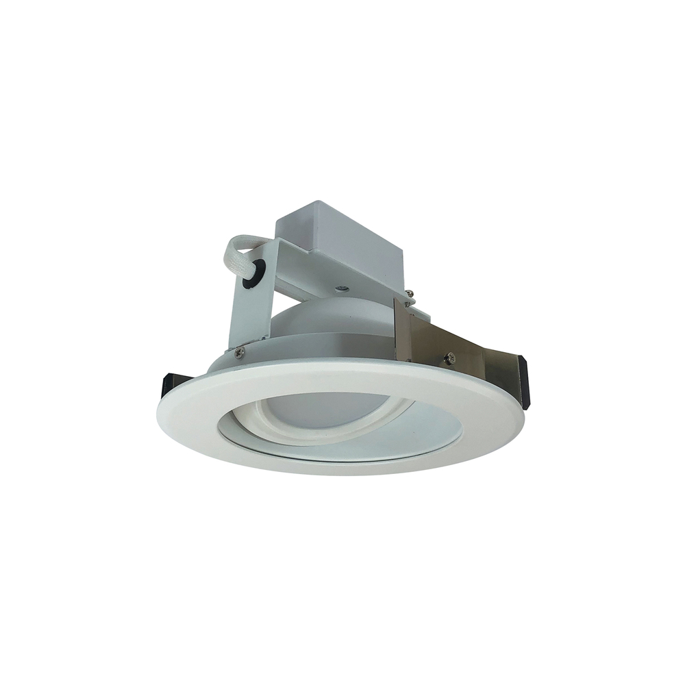 5&#34; Cobalt Adjustable LED Retrofit, 1200lm / 14W, 4000K, Matte Powder White Reflector / Matte