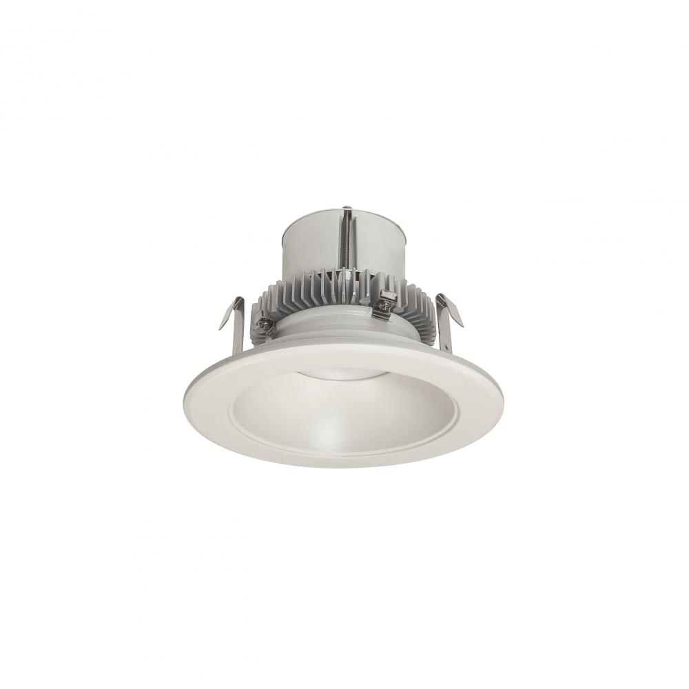 4&#34; Cobalt Click Round Retrofit Reflector, 750lm / 10W, 4000K, White Reflector / White Flange