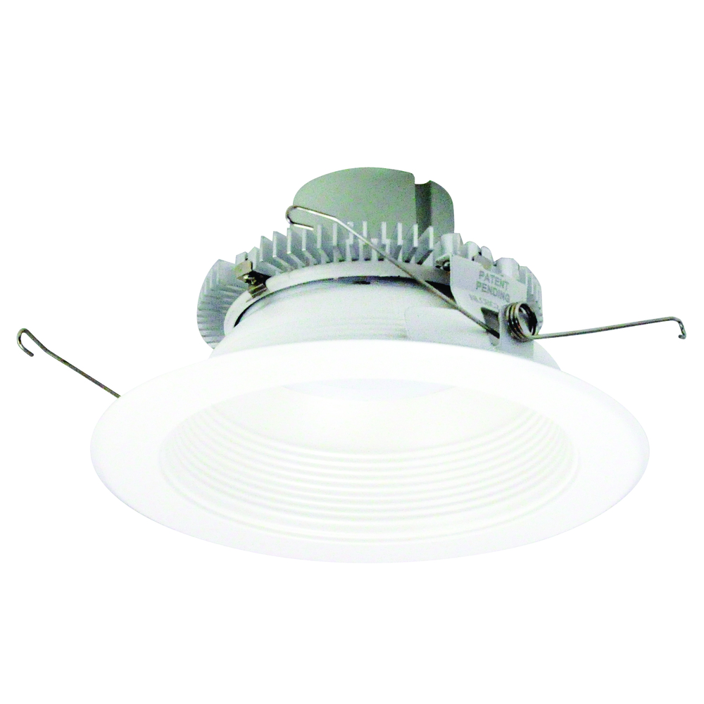 6&#34; Cobalt Click Round Retrofit Baffle, 750lm / 10W, 3500K, Matte Powder White Baffle / Matte