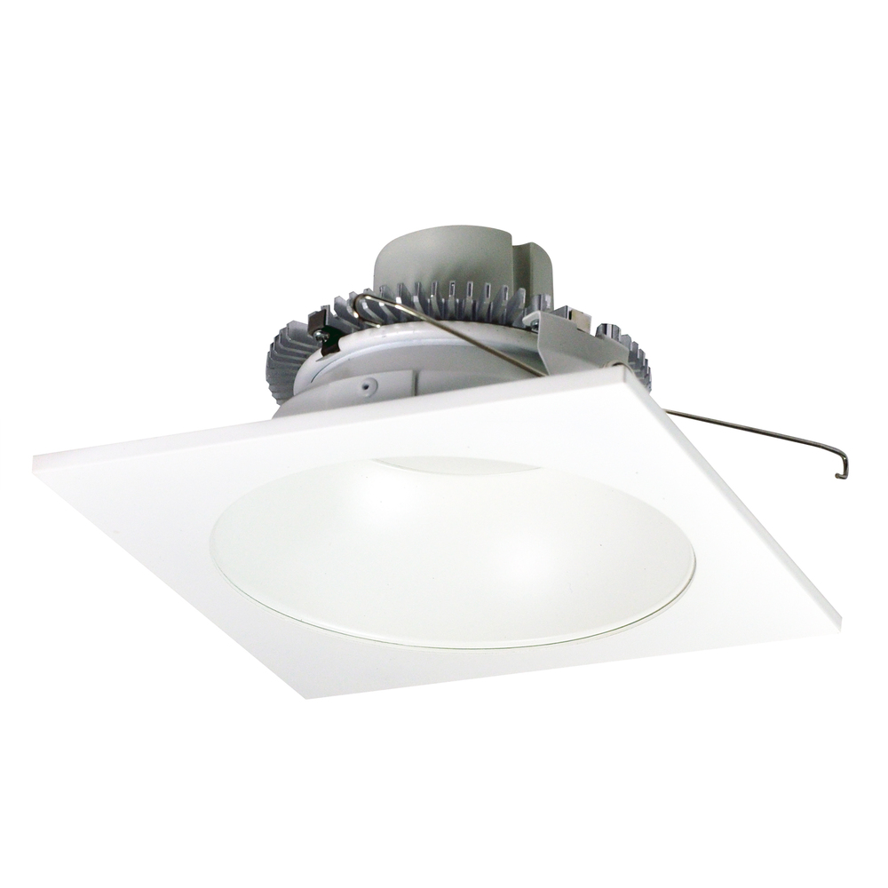 6&#34; Cobalt Click Square Retrofit Reflector with Round Aperture, 1000lm / 12W, 3000K, Matte Powder