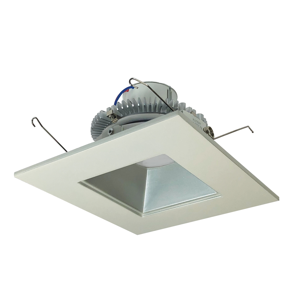 6&#34; Cobalt Click Square Retrofit Reflector with Square Aperture, 1000lm / 12W, 4000K, Matte