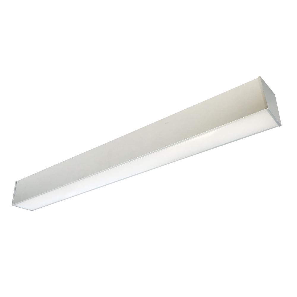 4&#39; L-Line LED Direct Linear w/ Dedicated CCT, 4200lm / 3500K, Aluminum Finish