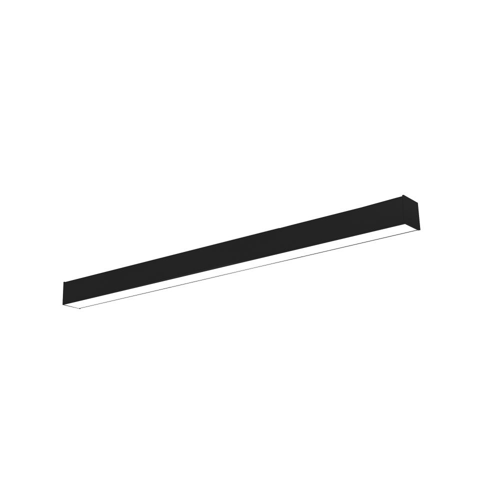 4&#39; L-Line LED Direct Linear w/ Selectable Wattage & CCT, Black Finish