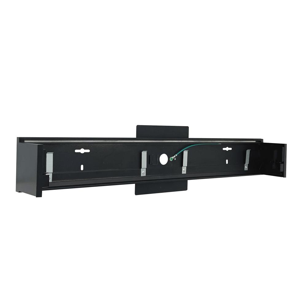 2&#39; Wall Mount Kit for NLUD-2334, Black Finish