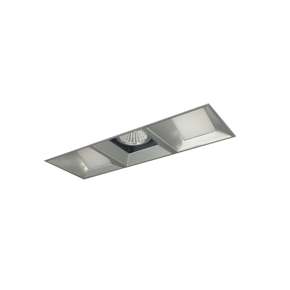 Iolite MLS 3-Head Trimless Reflector Kit, Comfort Dim, 800lm, Haze Fixed Downlt./Wall Wash Trims