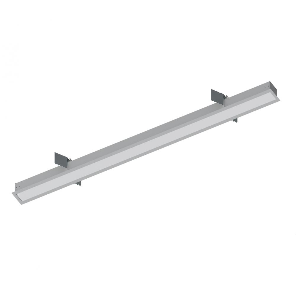 4&#39; L-Line LED Recessed Linear, 4200lm / 3500K, Aluminum Finish