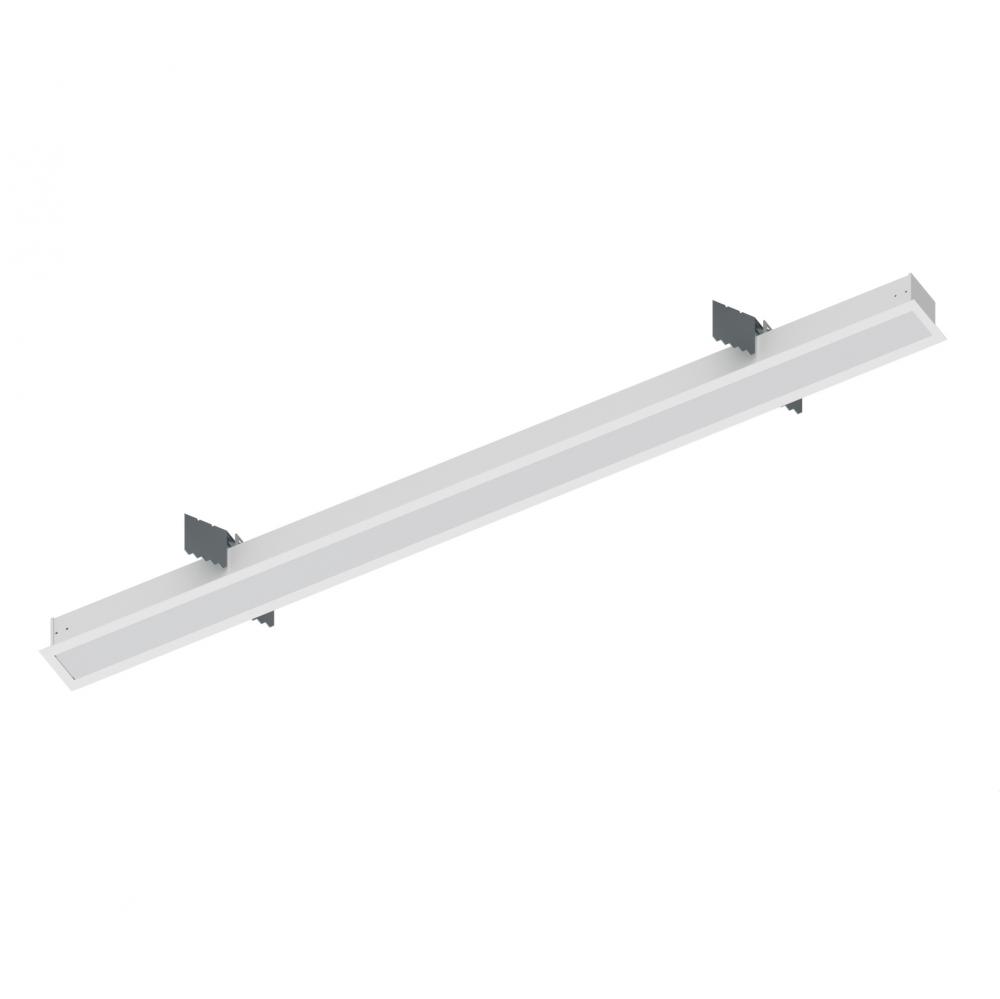 4&#39; L-Line LED Recessed Linear, 4200lm / 3500K, White Finish