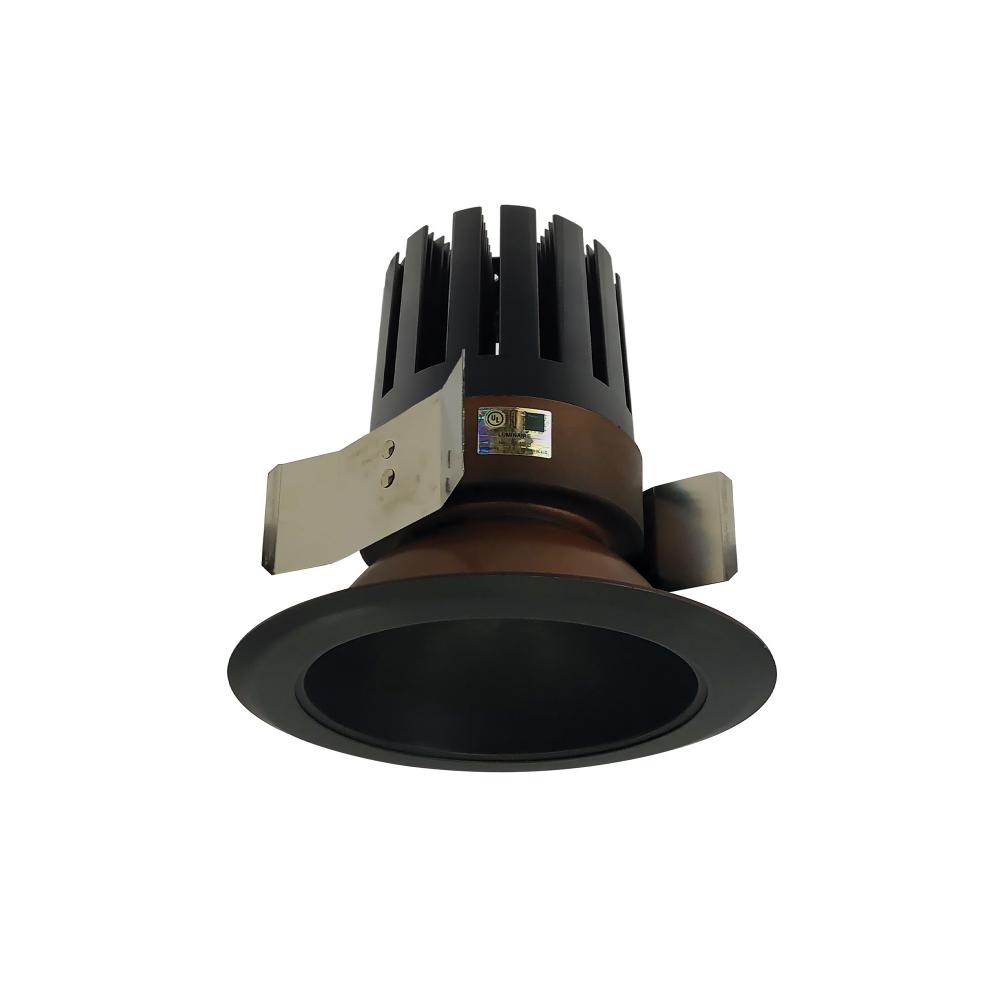 5&#34; Marquise III Round Open Reflector, 2500lm, 3000K, Flood Optic, Bronze Reflector/Bronze Flange