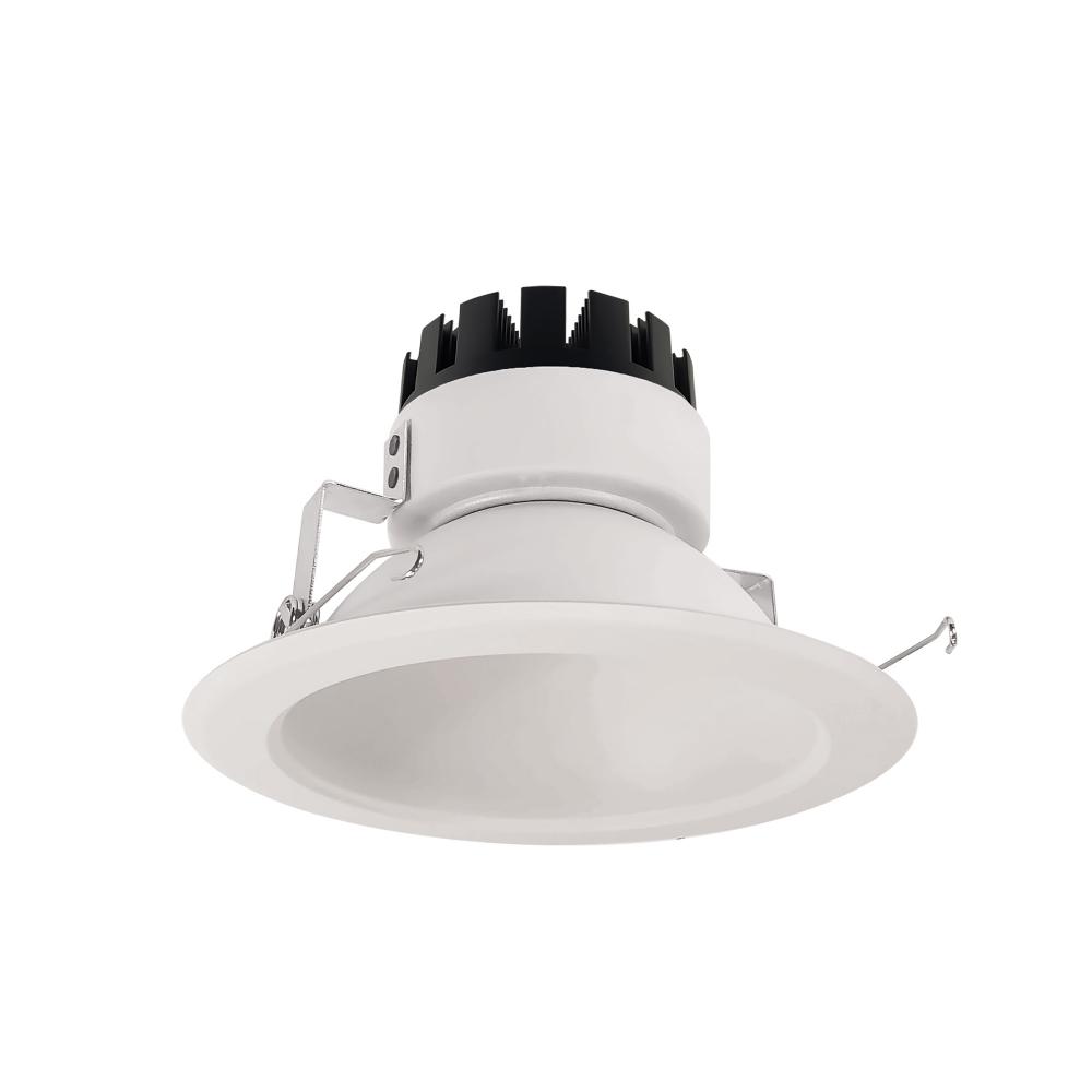 6&#34; Marquise III Round Open Reflector, 1500lm, 3000K, Narrow Flood Optic, White Reflector/White