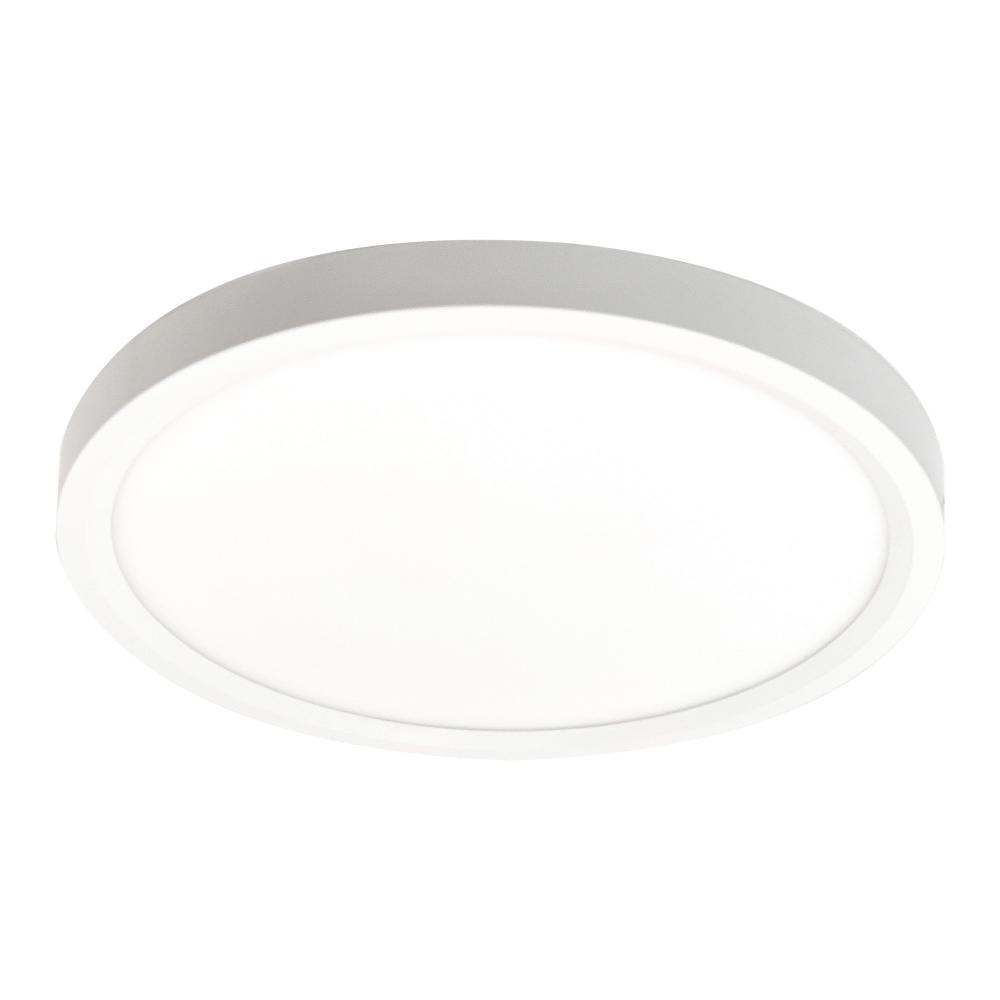 11&#34; wELO LED Surface Mount, 1588lm / 15W, 4000K, 80+ CRI, 120-277V; 0-10V, White