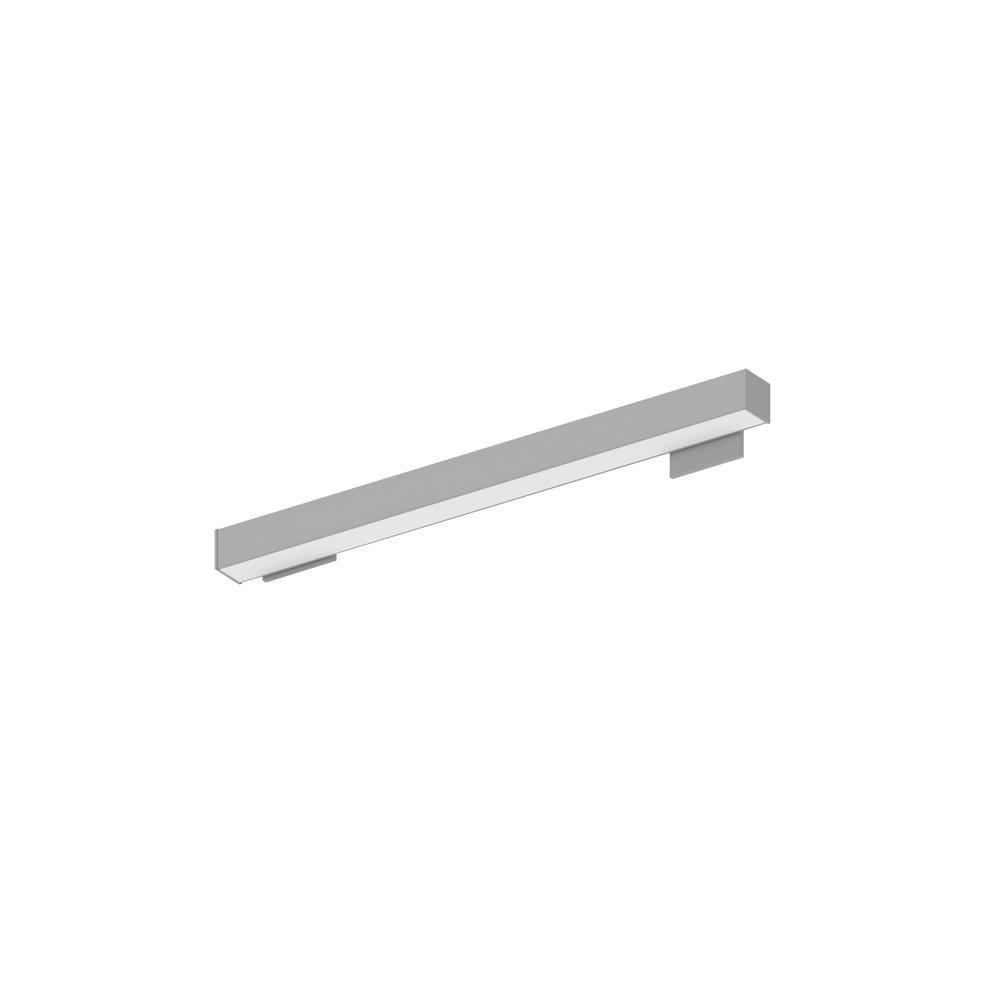 2&#39; L-Line LED Wall Mount Linear, 2100lm / 3000K, 2&#34;x4&#34; Left Plate & 4&#34;x4&#34; Right