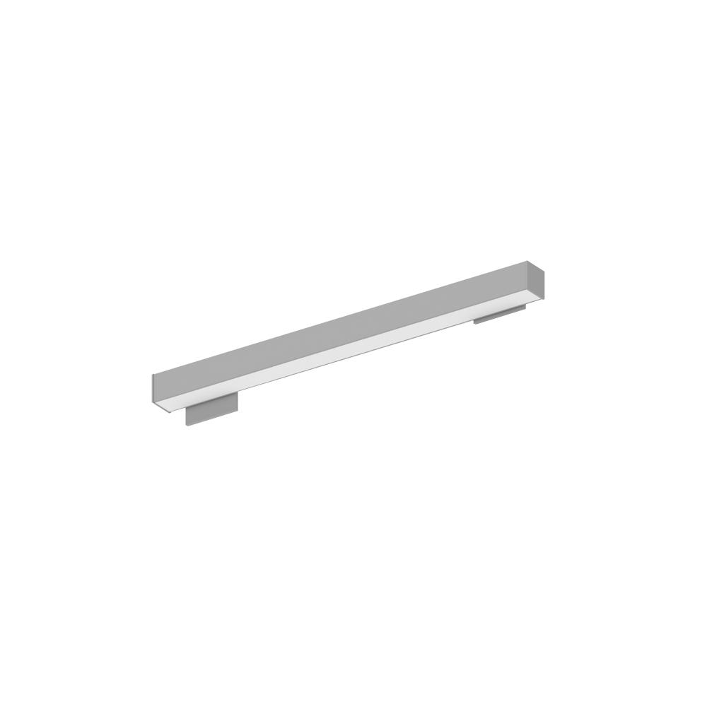 2&#39; L-Line LED Wall Mount Linear, 2100lm / 3000K, 4&#34;x4&#34; Left Plate & 2&#34;x4&#34; Right