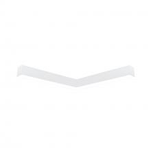Nora NLINSW-L334W - "L" Shaped L-Line LED Direct Linear w/ Selectable Wattage & CCT, White Finish