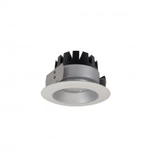 Nora NRM3-41L130NHZW - 4" Marquise III Round Open Reflector, 900lm, 3000K, Narrow Flood Optic, Haze Reflector/White