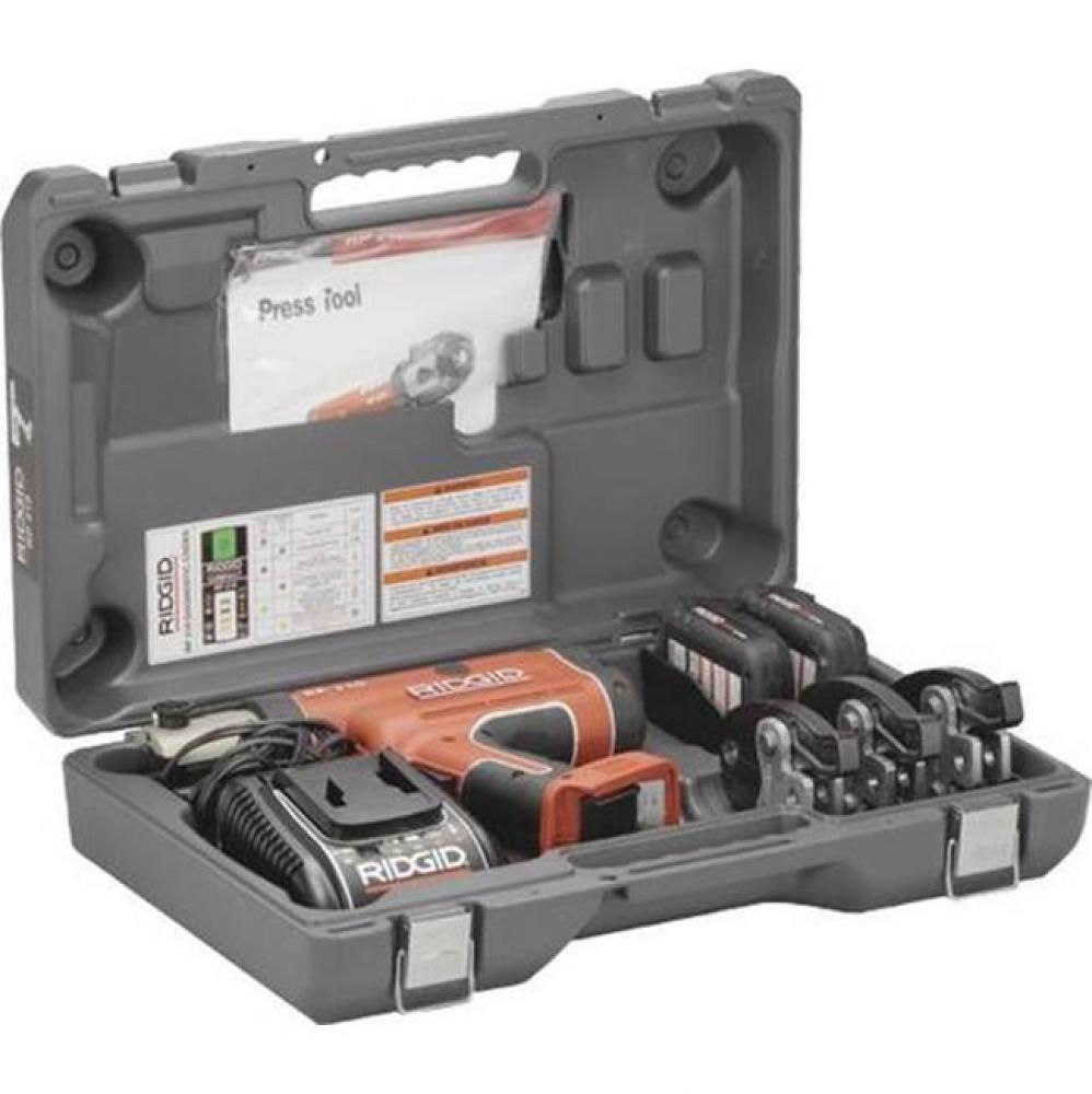 Ridgid Rp 240Compact Press Tool Kit For D: 1/2, 3/4, 1