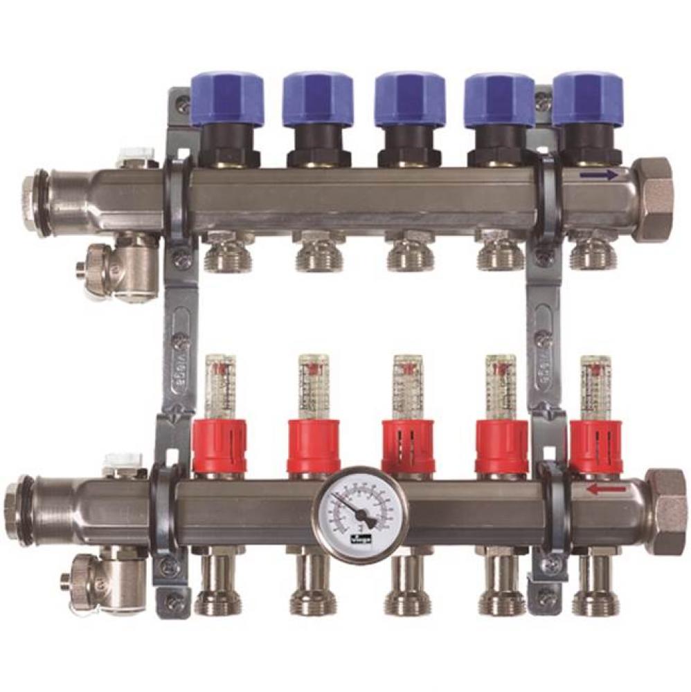 Heating And Cooling Solutions Manifold Outlet(S): 11; Svc; Union: 1 1/4; Fpt: 1