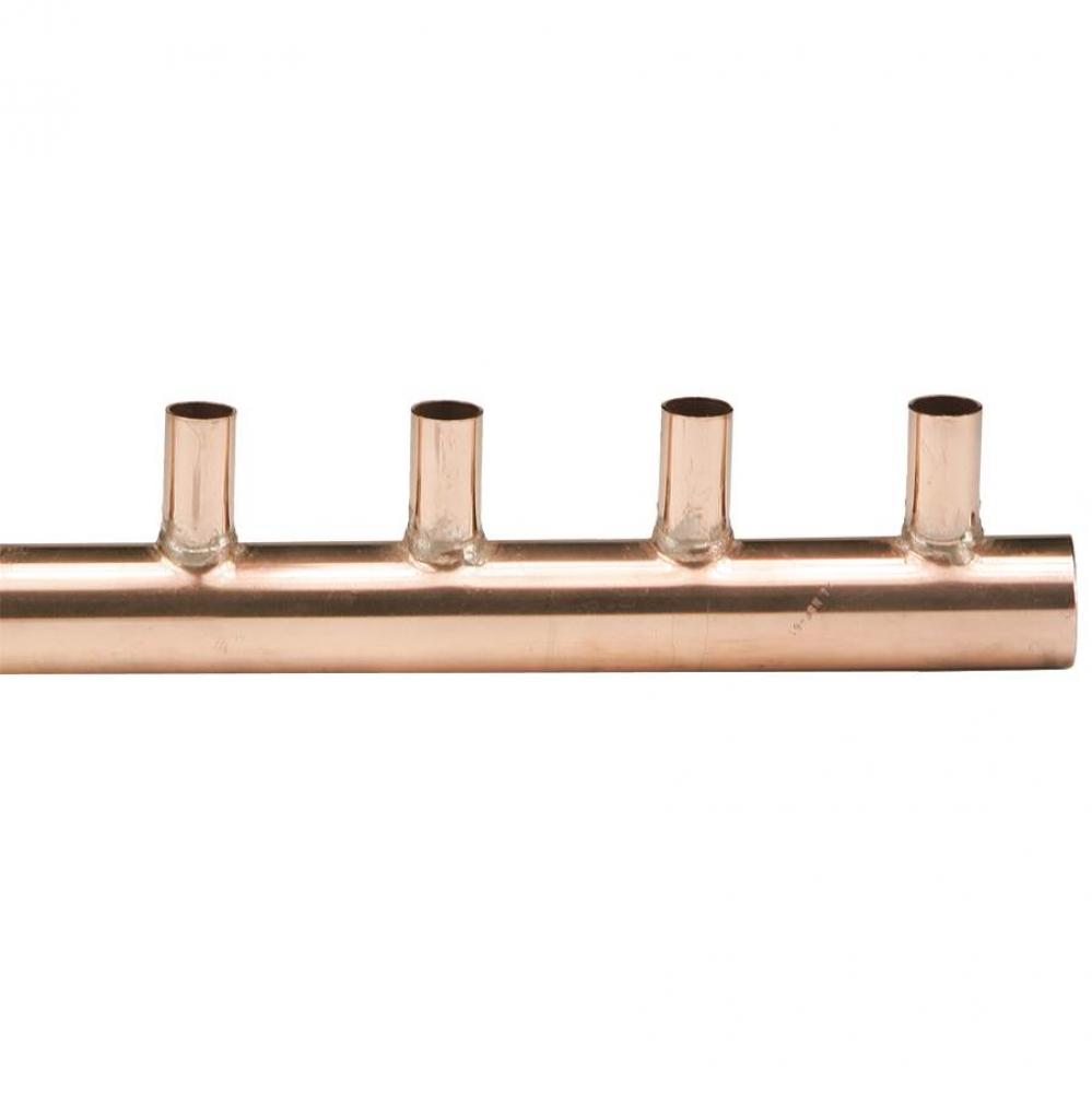 Manifold, Type L Copper, Outlet(S): 12; D1: 1; D2: 1/2; Gpm: 13