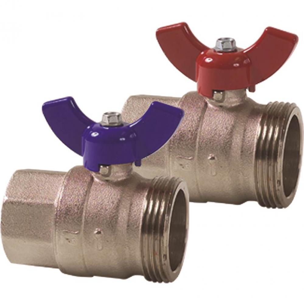 Manifold Ball Valve Set Union: 1 1/4; Fpt: 1