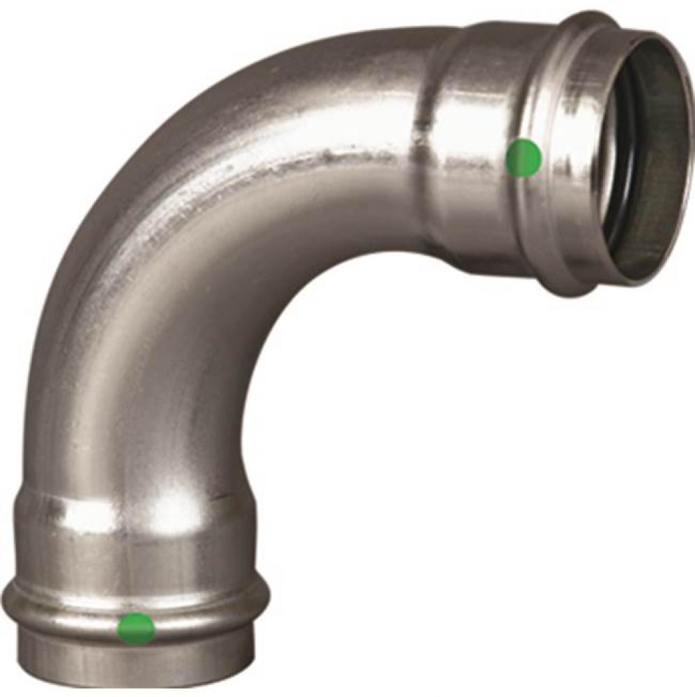 Propress 316 Viega&#xa0;Propress 90 Degrees  Elbow P1: 2; P2: 2