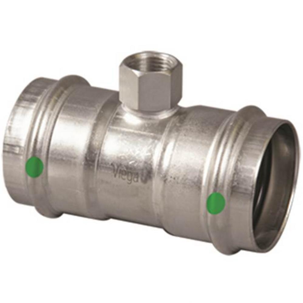 Propress 316 Viega&#xa0;Propress Reducing Tee P1: 1; P2: 1; Fpt:  3/4
