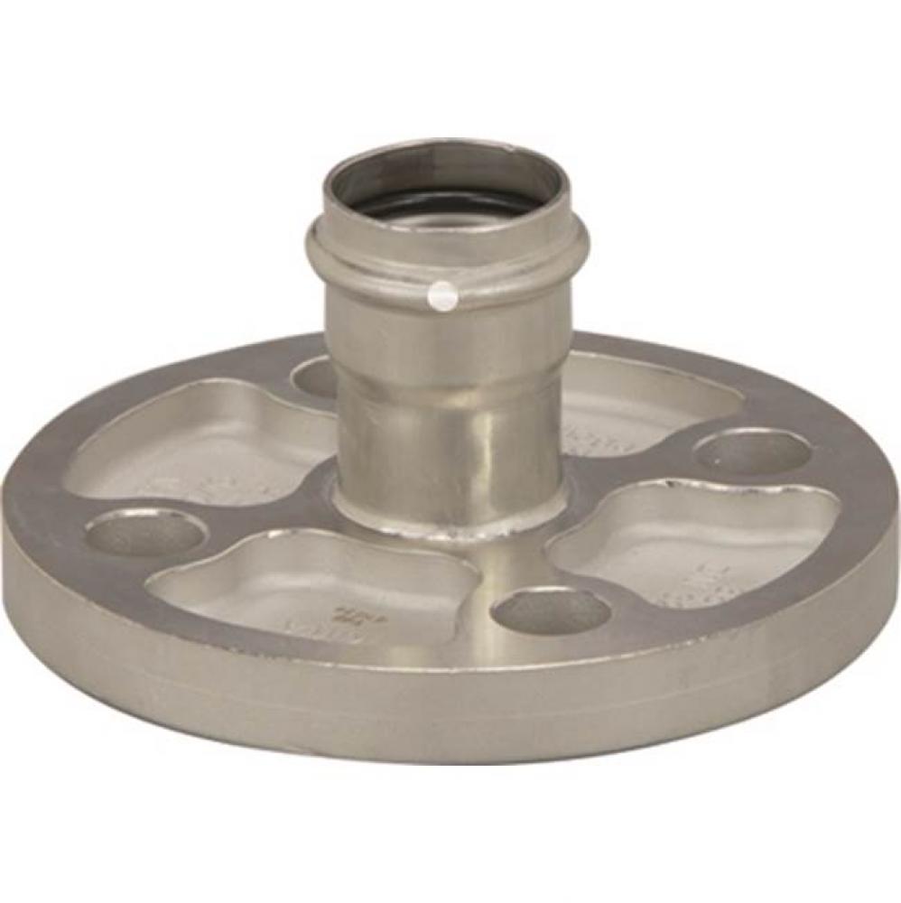 Propress Adapter Flange 304 Stainless Steel P 1/2 Bolt Pattern 4 Bolt Pattern Diameter 2 3/8