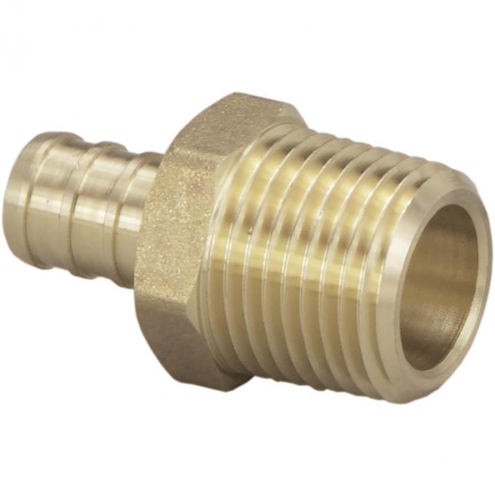 Pureflow Crimp Viega Pureflow Crimp Adapter Crimp:  3/8; Mpt:  1/2