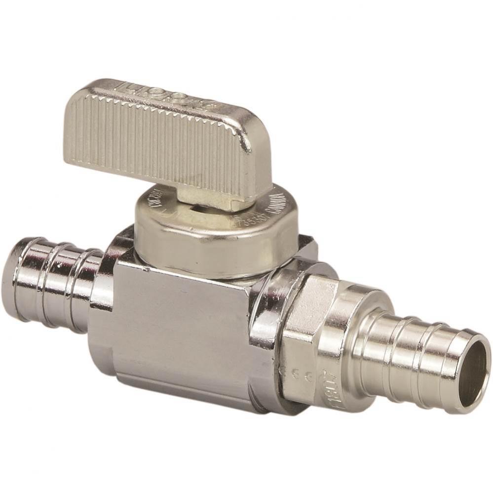 Pureflow Crimp Ball Valve Crimp1: 1/2; Crimp2: 1/2