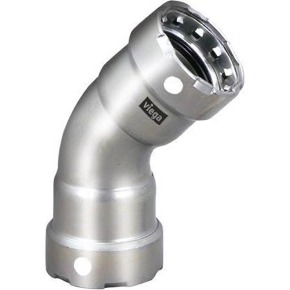 Megapress 316 Fkm Viega&#xa0;Megapress 45 Degrees  Elbow P1: 2; P2: 2