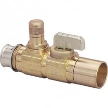 Viega 17264 - Heating And Cooling Solutions Shutoff / Balancing Valve P:  5/8; C:  3/4