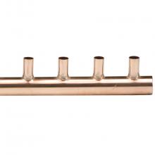 Viega 17143 - Manifold, Type L Copper, Outlet(S): 12; D1: 1; D2: 1/2; Gpm: 13