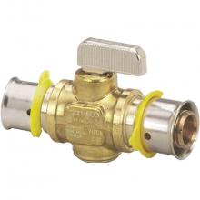 Viega 94500 - Pureflow Press Ball Valve P1: 3/8; P2: 3/8