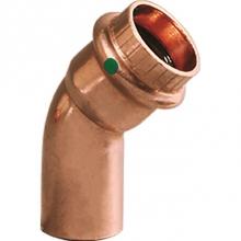 Viega 77073 - Propress Viega Propress 45 Degrees  Street Elbow P: 2; Ftg (Cts): 2