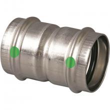 Viega 80265 - Propress 316 Viega Propress CouplingWith Stop P1:  1/2; P2:  1/2