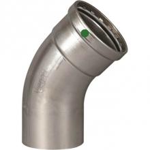 Viega 80570 - Propress 316 Viega Propress 45 Degrees  Street Elbow P: 3; Ftg (Cts): 3