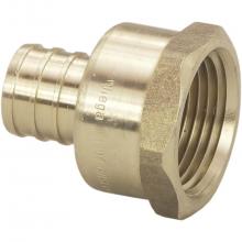 Viega 46344 - Pureflow Crimp Viega Pureflow Crimp Adapter Crimp:  3/4; Fpt:  3/4