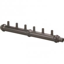 Viega 65104 - Pureflow Crimp Viega Pureflow Crimp Manifold Outlet(S): 4; Crimp1: Closed; Crimp2:  3/4; Crimp3: