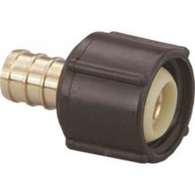 Viega 46023 - Pureflow Crimp Viega Pureflow Crimp Lavatory Adapter Crimp:  3/8; Lav:  1/2