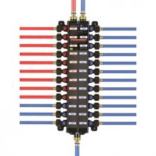 Viega 49306 - Pureflow Manabloc Distribution Manifold Adapter Polymer Port(S) 30 D1 3/8 D1 Hot 10 D1 Cold 12;D2