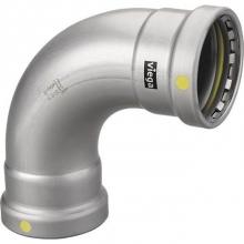 Viega 28600 - Megapressg Viega Megapressg 90 Degrees  Elbow P1: 2 1/2; P2: 2 1/2