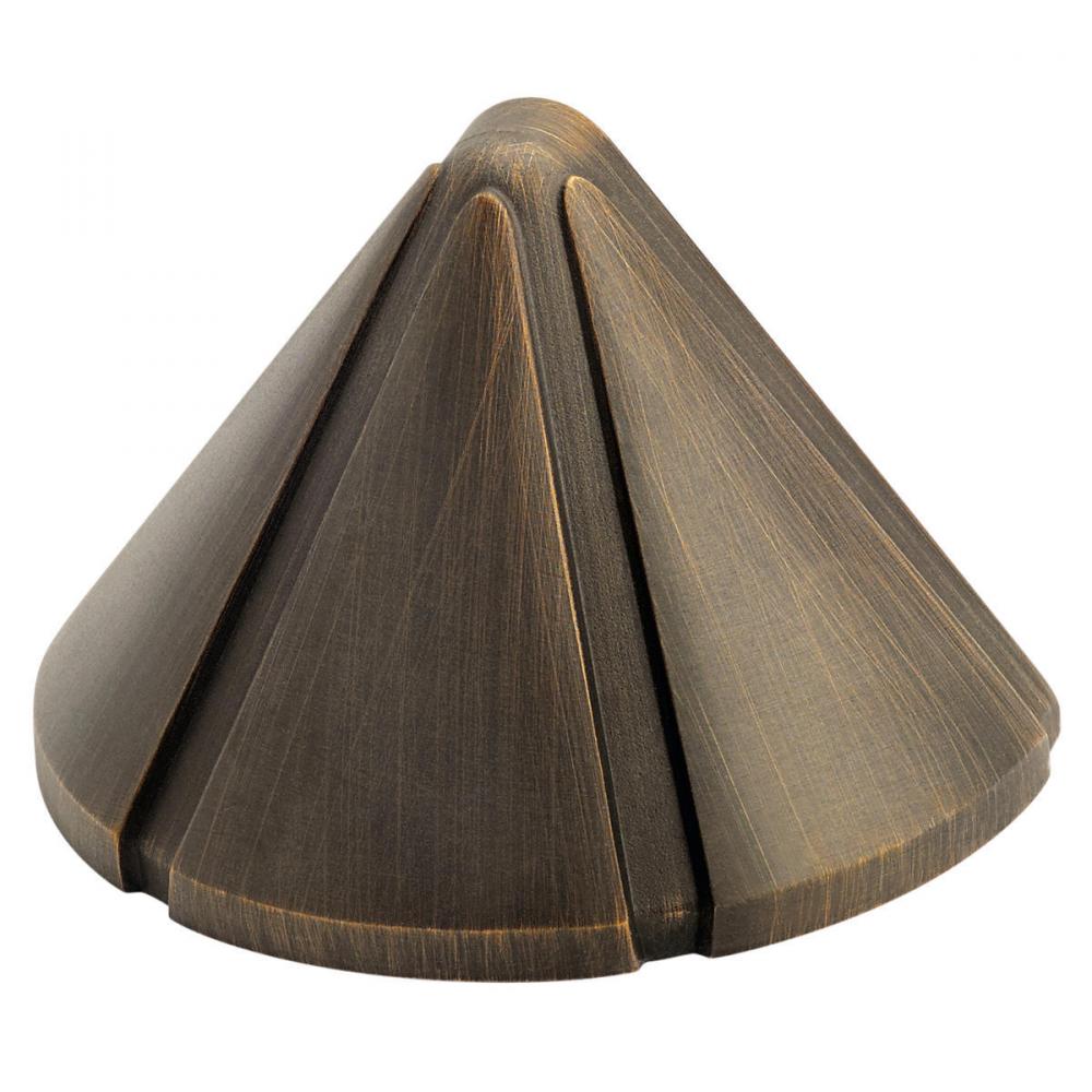 Conical Mini Deck Light Centennial Brass